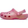 imageCrocs Kids Classic Glitter ClogDragon Fruit
