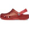 imageCrocs Kids Classic Glitter ClogFlame
