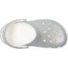 imageCrocs Kids Classic Glitter ClogGlittery White