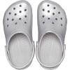 imageCrocs Kids Classic Glitter ClogSilver Metallic