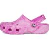 imageCrocs Kids Classic Marbled TieDye ClogPink Swirl
