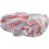 imageCrocs Kids Classic Marbled TieDye ClogWhiteFlame