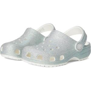 imageCrocs Kids Classic Glitter ClogGlittery White