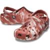imageCrocs Unisex Adult Classic Marbled TieDye ClogsDark ClayMulti