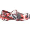 imageCrocs Unisex Adult Classic Marbled TieDye ClogsFlameWhite