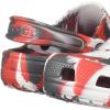 imageCrocs Unisex Adult Classic Marbled TieDye ClogsFlameWhite