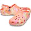 imageCrocs Unisex Adult Classic Marbled TieDye ClogsPapayaMulti