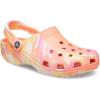 imageCrocs Unisex Adult Classic Marbled TieDye ClogsPapayaMulti