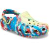 imageCrocs Unisex Adult Classic Marbled TieDye ClogsSulphurMulti