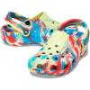 imageCrocs Unisex Adult Classic Marbled TieDye ClogsSulphurMulti