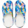 imageCrocs Unisex Adult Classic Marbled TieDye ClogsWhiteMulti