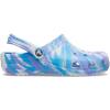 imageCrocs Unisex Adult Classic Marbled TieDye ClogsWhiteOxygen