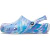 imageCrocs Unisex Adult Classic Marbled TieDye ClogsWhiteOxygen