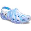imageCrocs Unisex Adult Classic Marbled TieDye ClogsWhiteOxygen