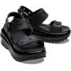 imageCrocs UnisexAdult Classic Mega Crush Sandal  Platform SandalsBlack
