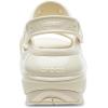 imageCrocs UnisexAdult Classic Mega Crush Sandal  Platform SandalsBone