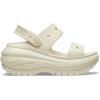 imageCrocs UnisexAdult Classic Mega Crush Sandal  Platform SandalsBone