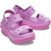 imageCrocs UnisexAdult Classic Mega Crush Sandal  Platform SandalsBubble