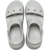 imageCrocs UnisexAdult Classic Mega Crush Sandal  Platform SandalsElephant