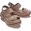 imageCrocs UnisexAdult Classic Mega Crush Sandal  Platform SandalsLatte