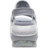 imageCrocs UnisexAdult Classic Mega Crush Sandal  Platform SandalsLight Grey