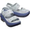 imageCrocs UnisexAdult Classic Mega Crush Sandal  Platform SandalsMirageMulti