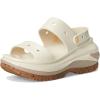 imageCrocs UnisexAdult Classic Mega Crush Sandal  Platform SandalsTaupe