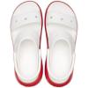 imageCrocs UnisexAdult Classic Mega Crush Sandal  Platform SandalsWhiteMulti
