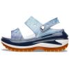 imageCrocs UnisexAdult Classic Mega Crush Sandal  Platform SandalsWhiteMulti Denim
