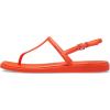 imageCrocs Womens Miami Thong Sandal FlatLava
