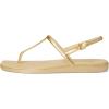 imageCrocs Womens Miami Thong Sandal FlatMetallic Gold