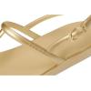 imageCrocs Womens Miami Thong Sandal FlatMetallic Gold