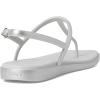 imageCrocs Womens Miami Thong Sandal FlatSilver