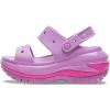 imageCrocs UnisexAdult Classic Mega Crush Sandal  Platform SandalsBubble