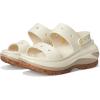 imageCrocs UnisexAdult Classic Mega Crush Sandal  Platform SandalsTaupe