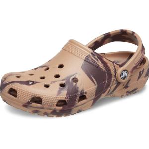 imageCrocs Unisex Adult Classic Marbled TieDye ClogsCorkMulti