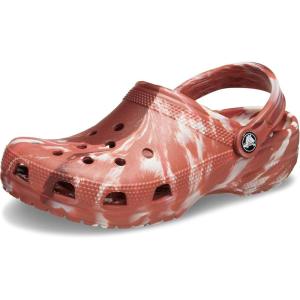 imageCrocs Unisex Adult Classic Marbled TieDye ClogsDark ClayMulti