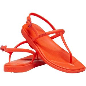 imageCrocs Womens Miami Thong Sandal FlatLava