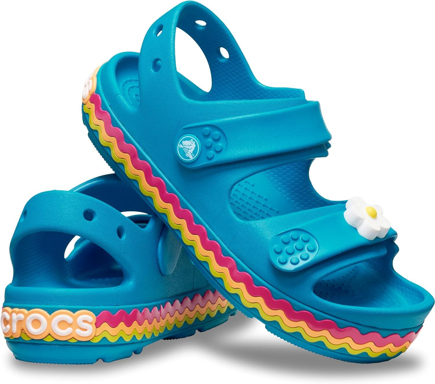 imageCrocs Kids Crocband Cruiser SandalsMarina
