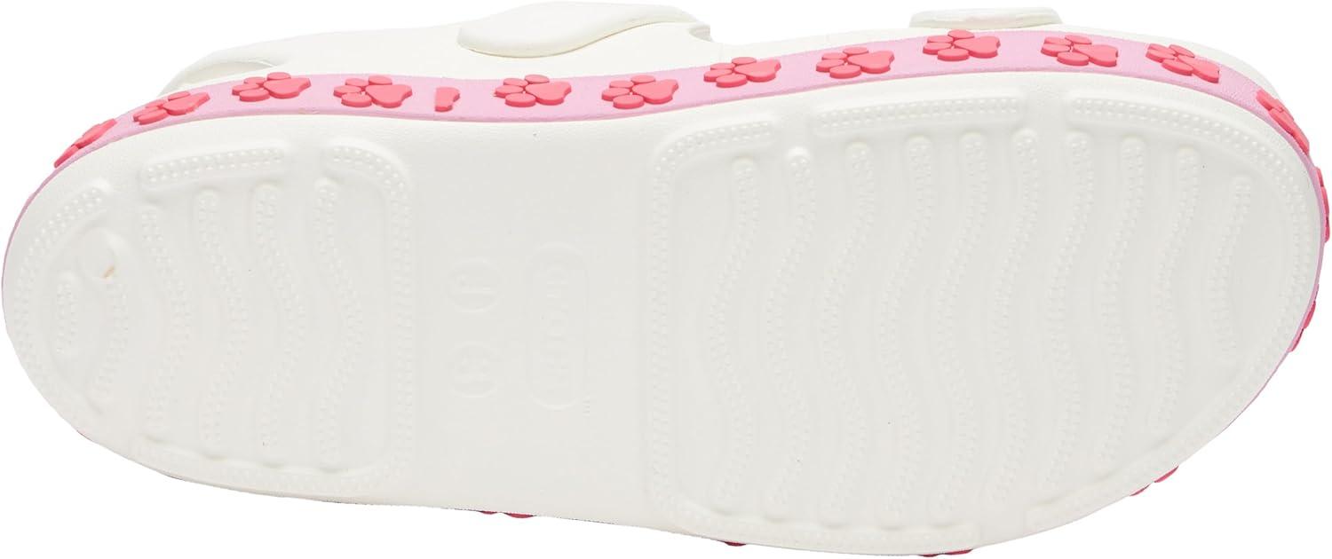 imageCrocs Kids Crocband Cruiser SandalsWhite Pink Tweed