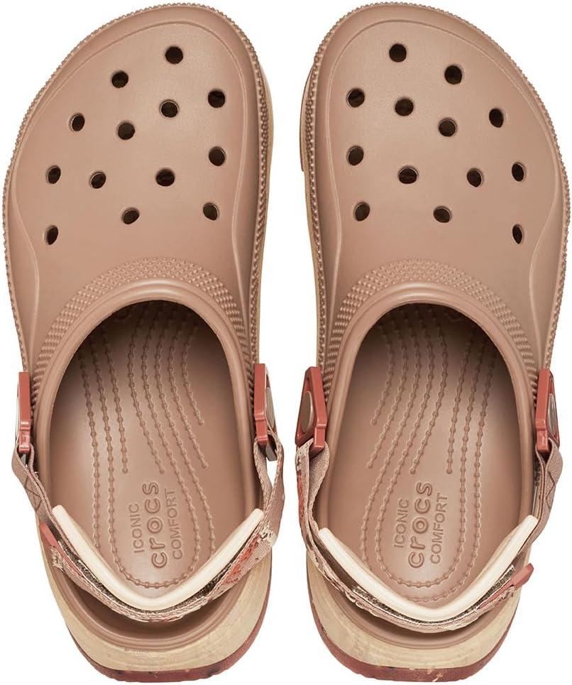 imageCrocs Unisex Adult Classic Hiker Escape ClogsLatte