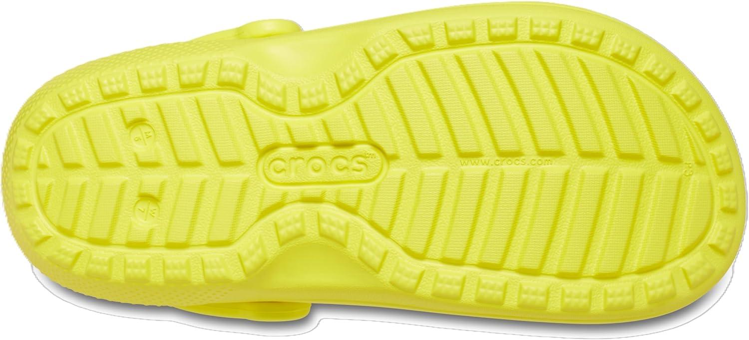 imageCrocs Unisex Adult Classic Lined ClogCyber Yellow