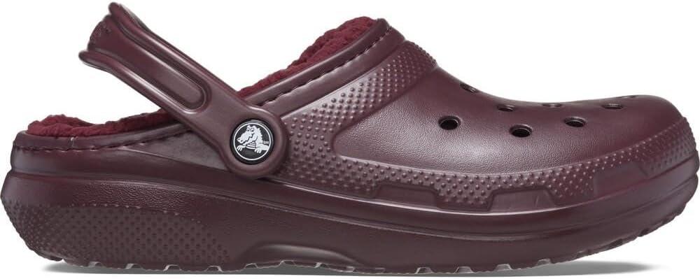 imageCrocs Unisex Adult Classic Lined ClogDark Cherry