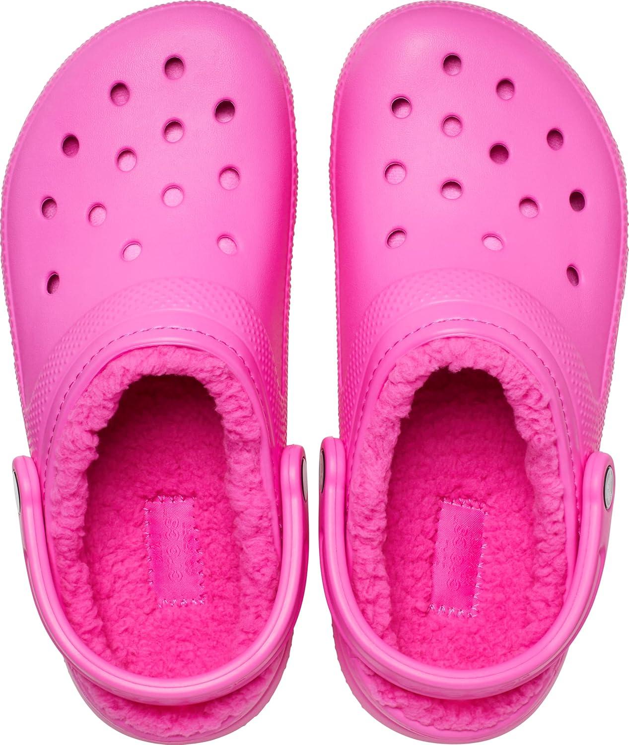 imageCrocs Unisex Adult Classic Lined ClogElectric PinkElectric Pink