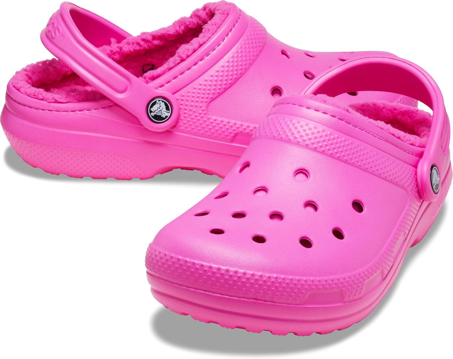 imageCrocs Unisex Adult Classic Lined ClogElectric PinkElectric Pink