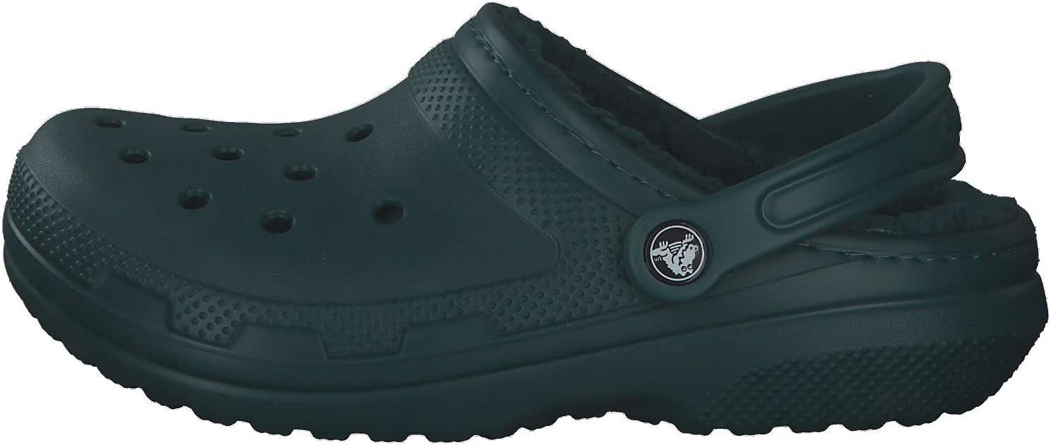 imageCrocs Unisex Adult Classic Lined ClogEvergreen