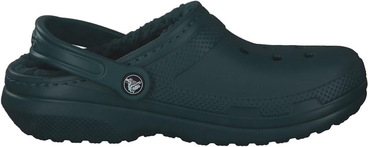 imageCrocs Unisex Adult Classic Lined ClogEvergreen