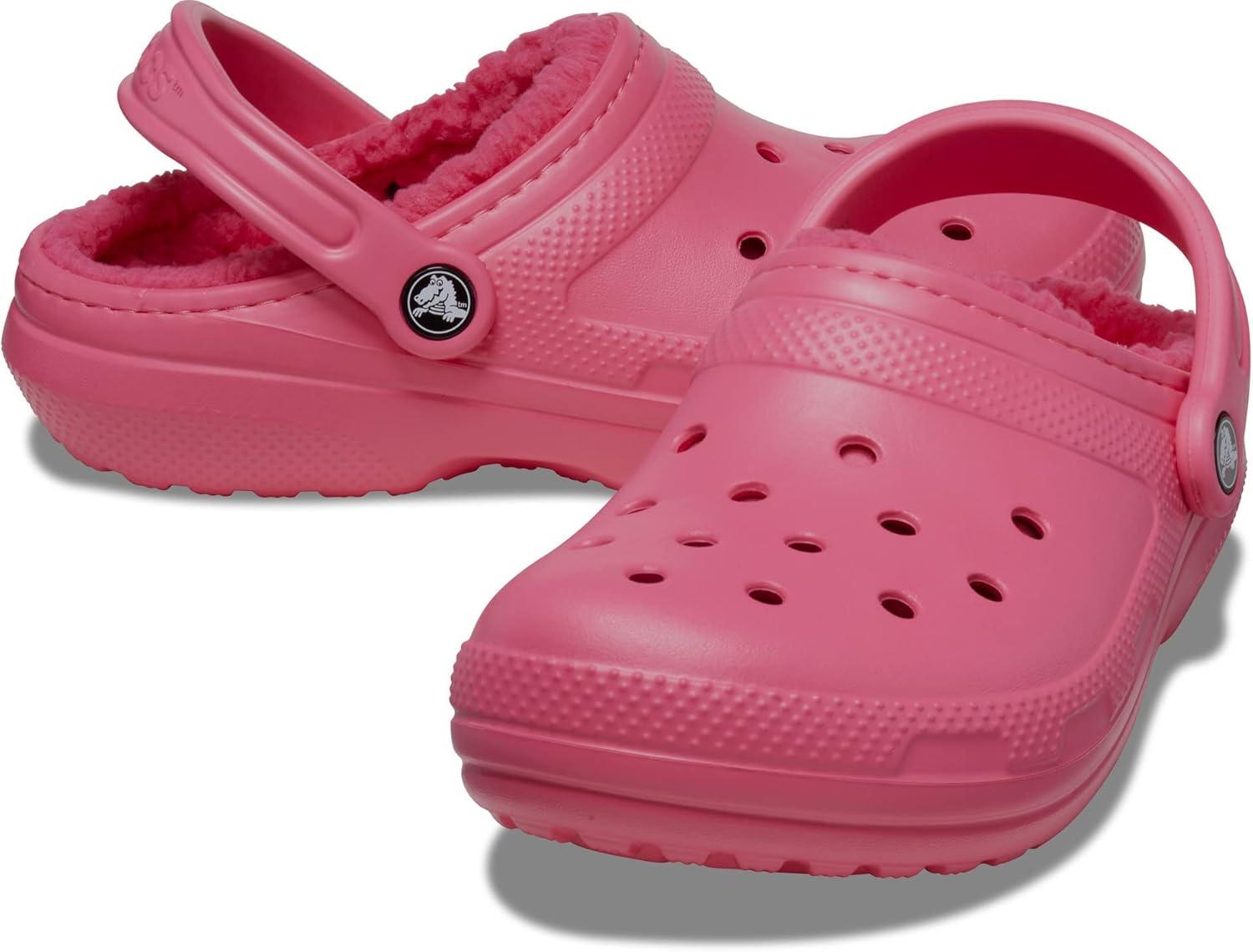 imageCrocs Unisex Adult Classic Lined ClogHyper Pink