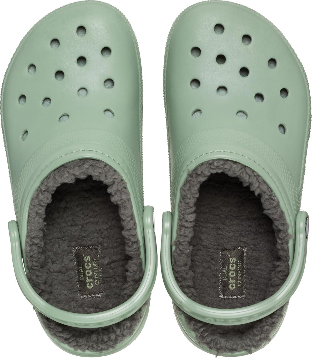 imageCrocs Unisex Adult Classic Lined ClogMossMulti