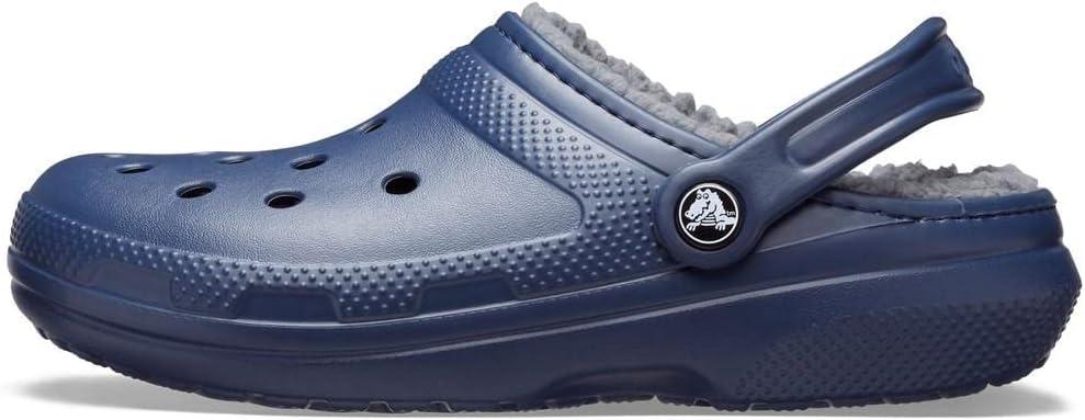 imageCrocs Unisex Adult Classic Lined ClogNavyCharcoal
